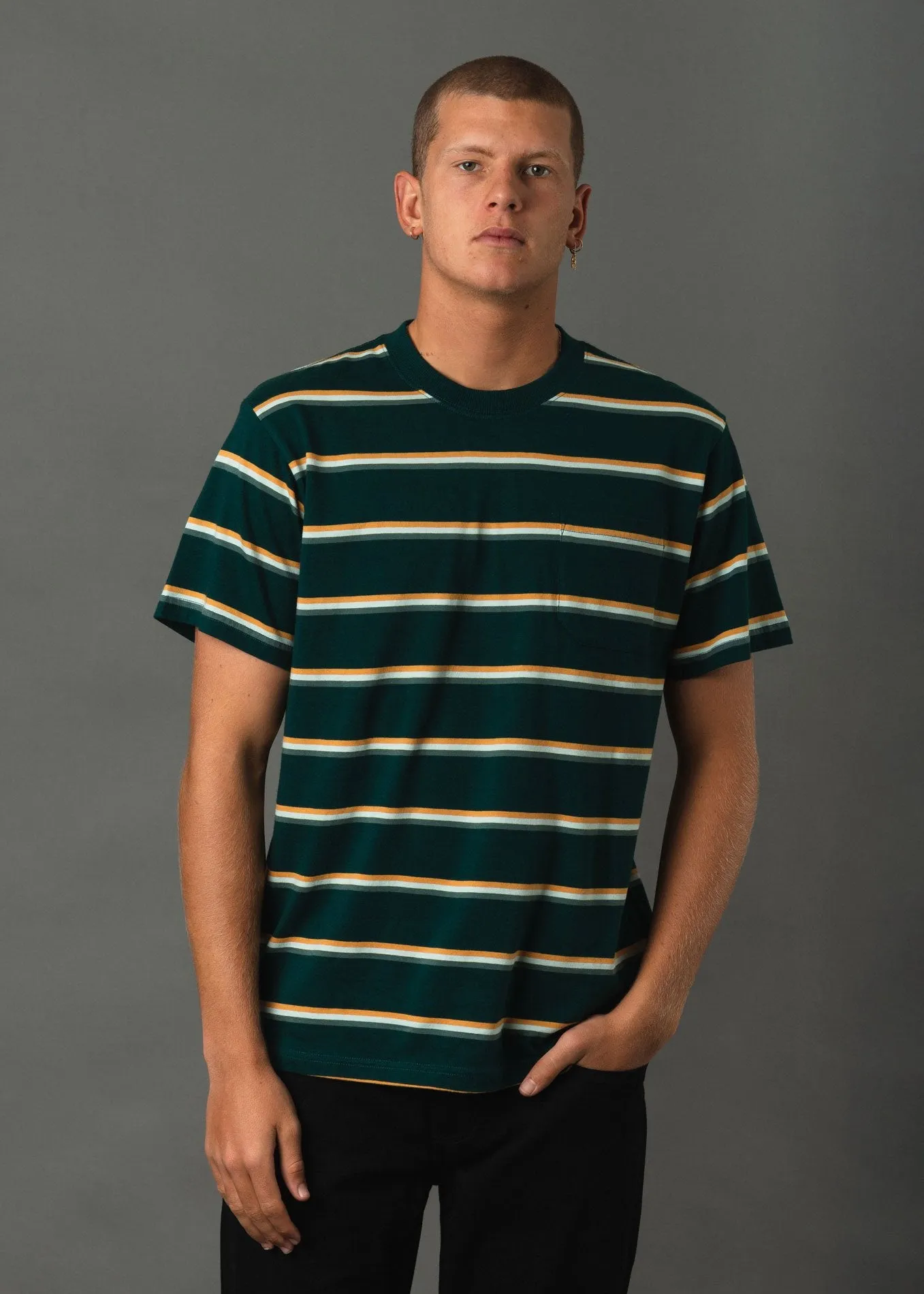 Afends Mens Campbell - Retro Fit Tee