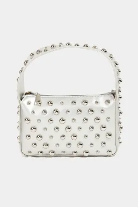 Ball Studded Square Handbag