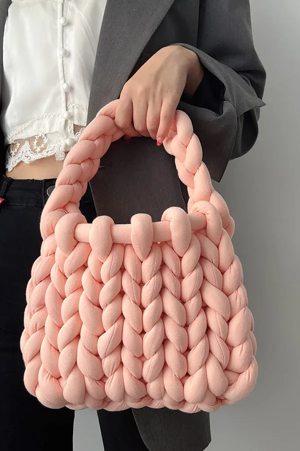 Cute DIY Hand Woven Handbag