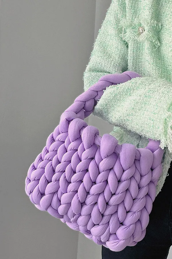 Cute DIY Hand Woven Handbag