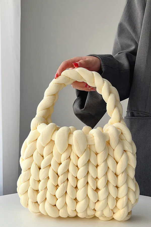Cute DIY Hand Woven Handbag