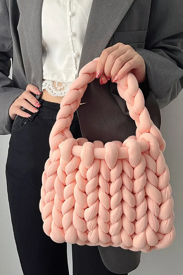 Cute DIY Hand Woven Handbag