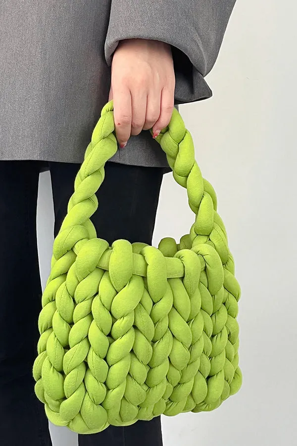 Cute DIY Hand Woven Handbag