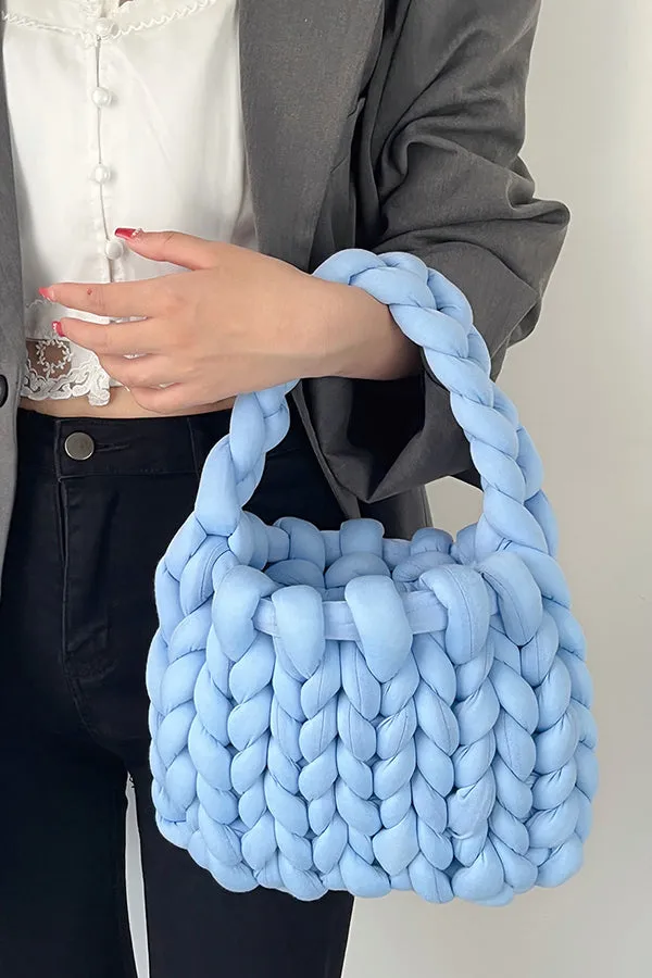 Cute DIY Hand Woven Handbag