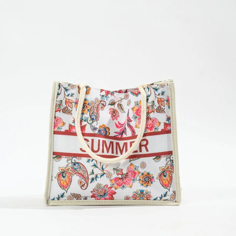 Floral Tote Bag - Natura