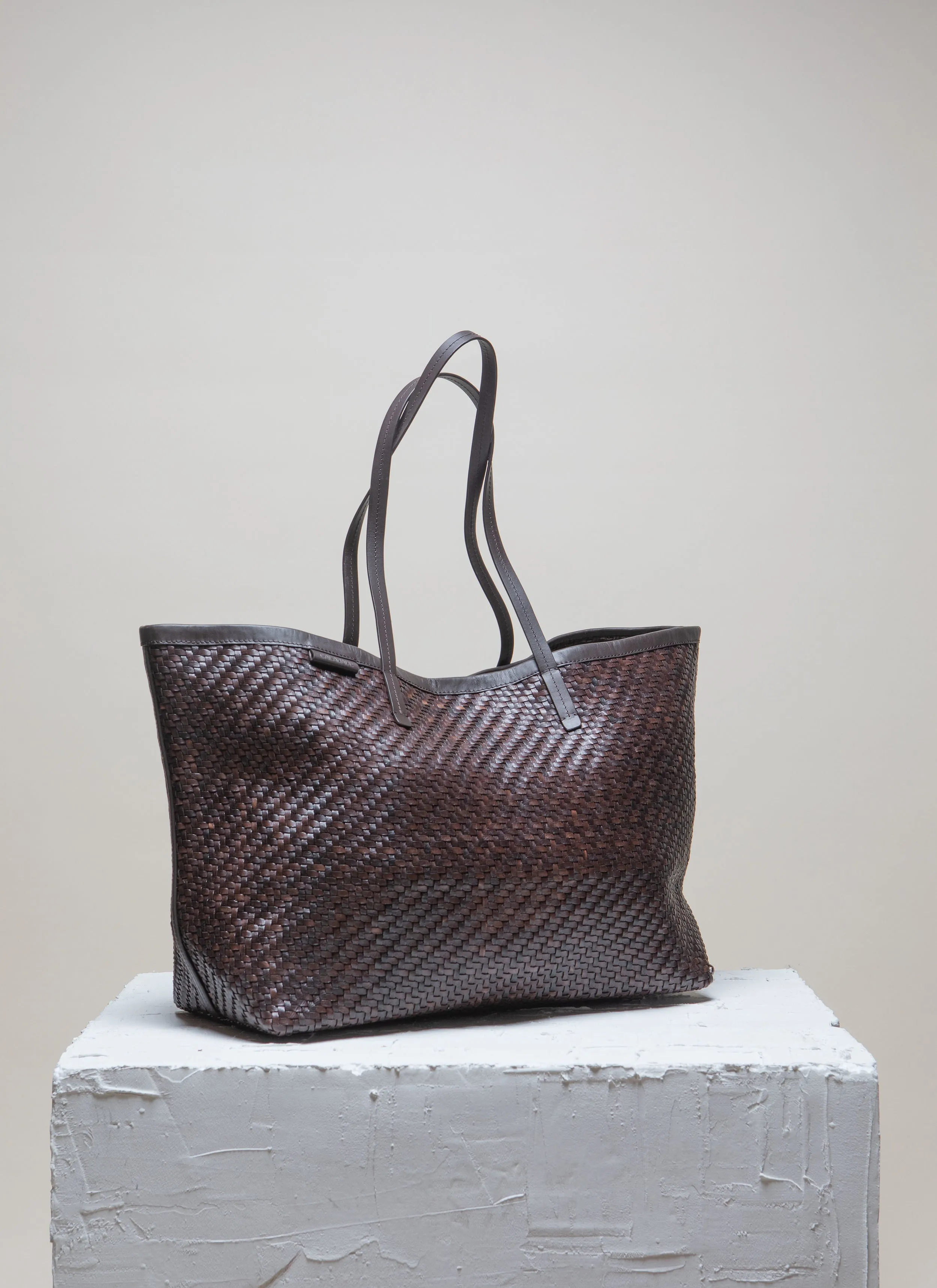 ISAI Umber Twill Shopper