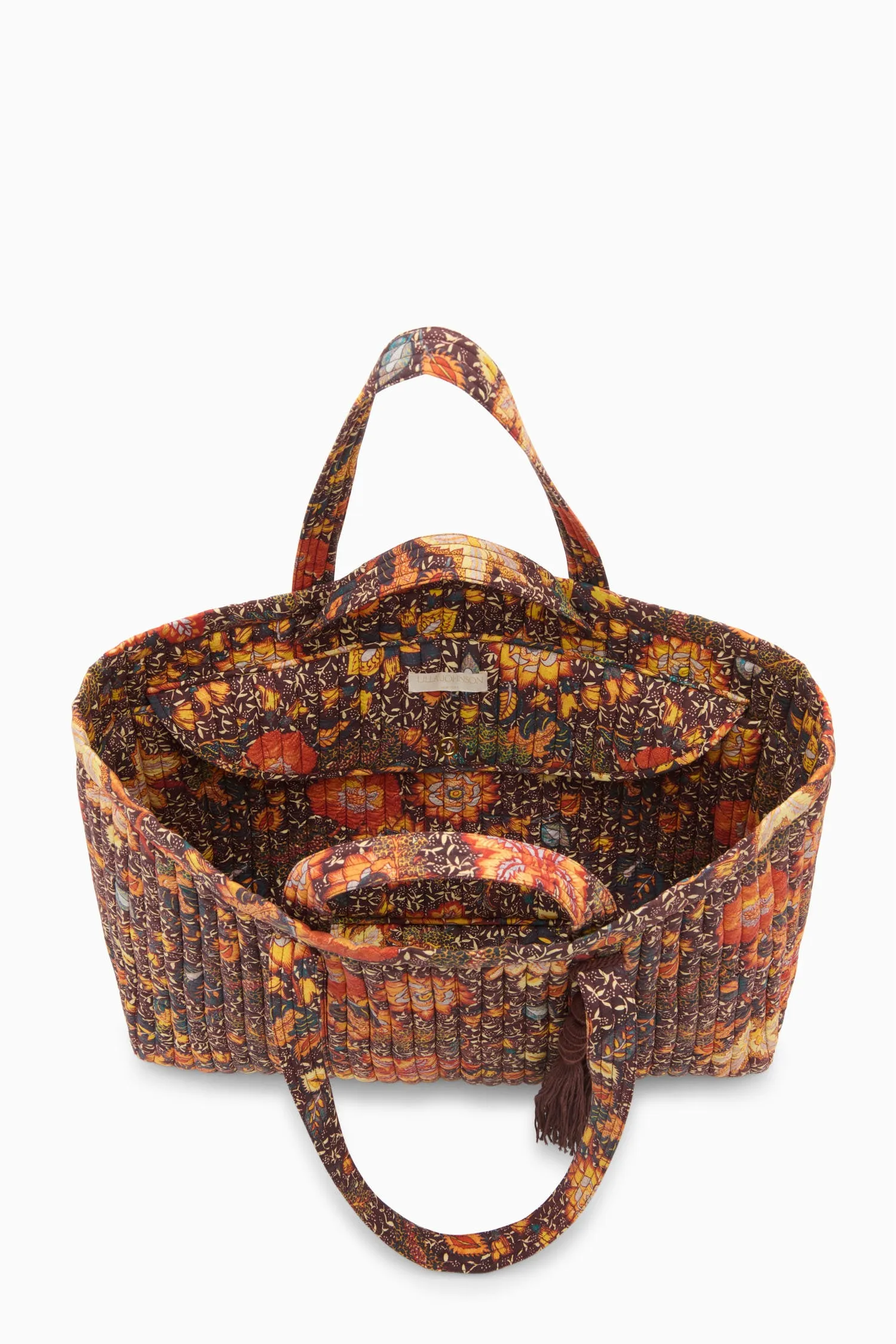 Kali East West Tote - Midnight Garden