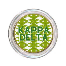 Kappa Delta Large Glass Coaster