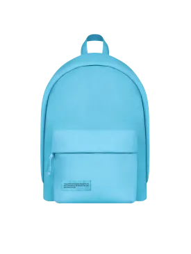 Nylon Padded Backpack—beach blue
