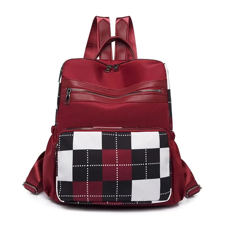 Oxford Large Capacity Ladies Fashion Backpack