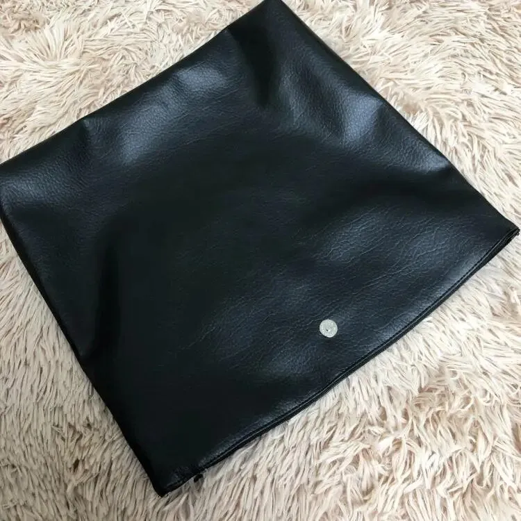 Pre Order:  Black Soft Vegan Leather Clutch