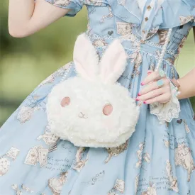 Sweet Mini Crossbody Rabbit Bag Kawaii Academia Y2K Cottagecore Coquette Fairycore Dollette Princesscore
