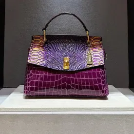 TEEK - Luxury Croc Print Bag