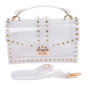 TEEK - Studded Clear Swing Bag