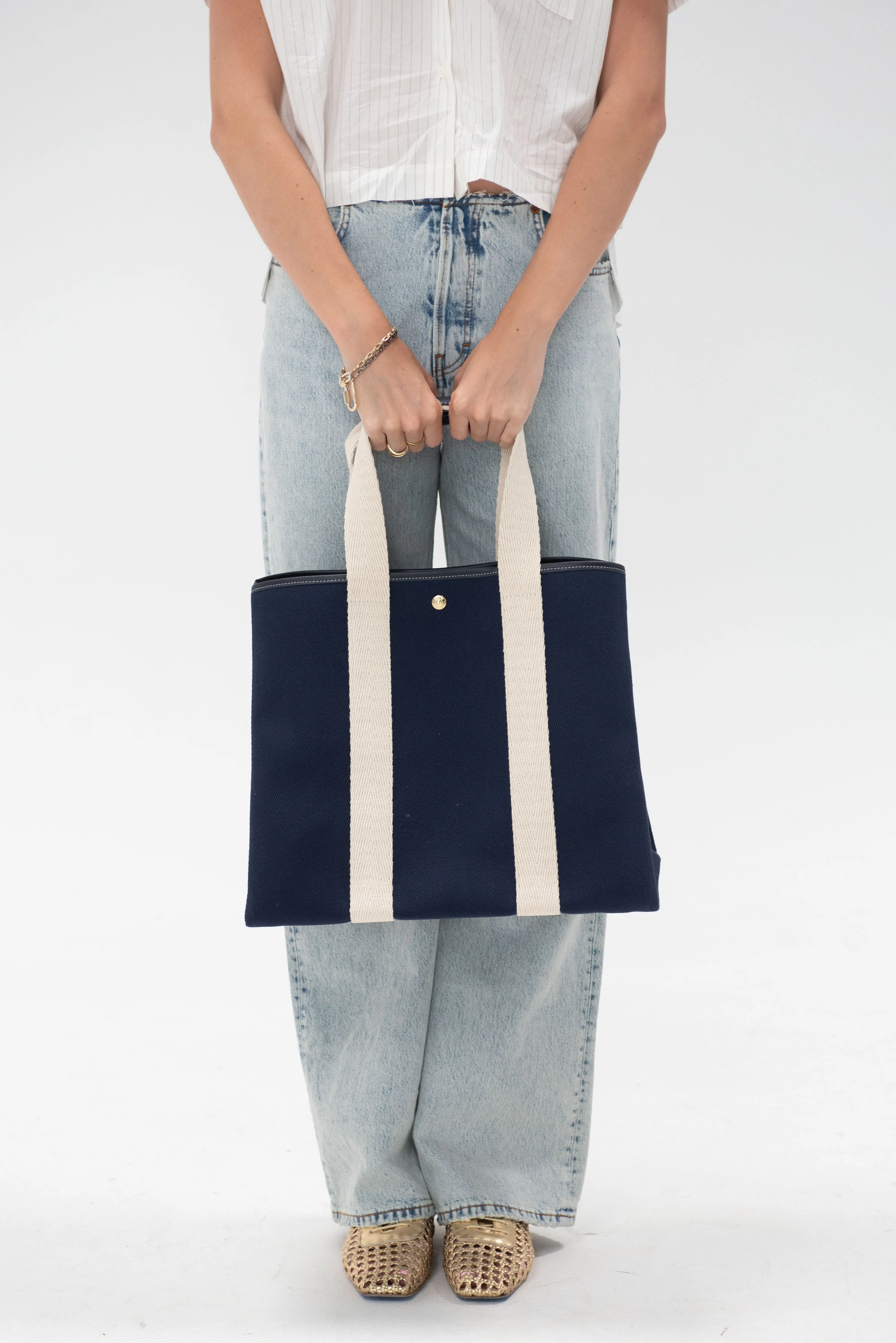 Traversée L - Verneuil Canvas, Navy